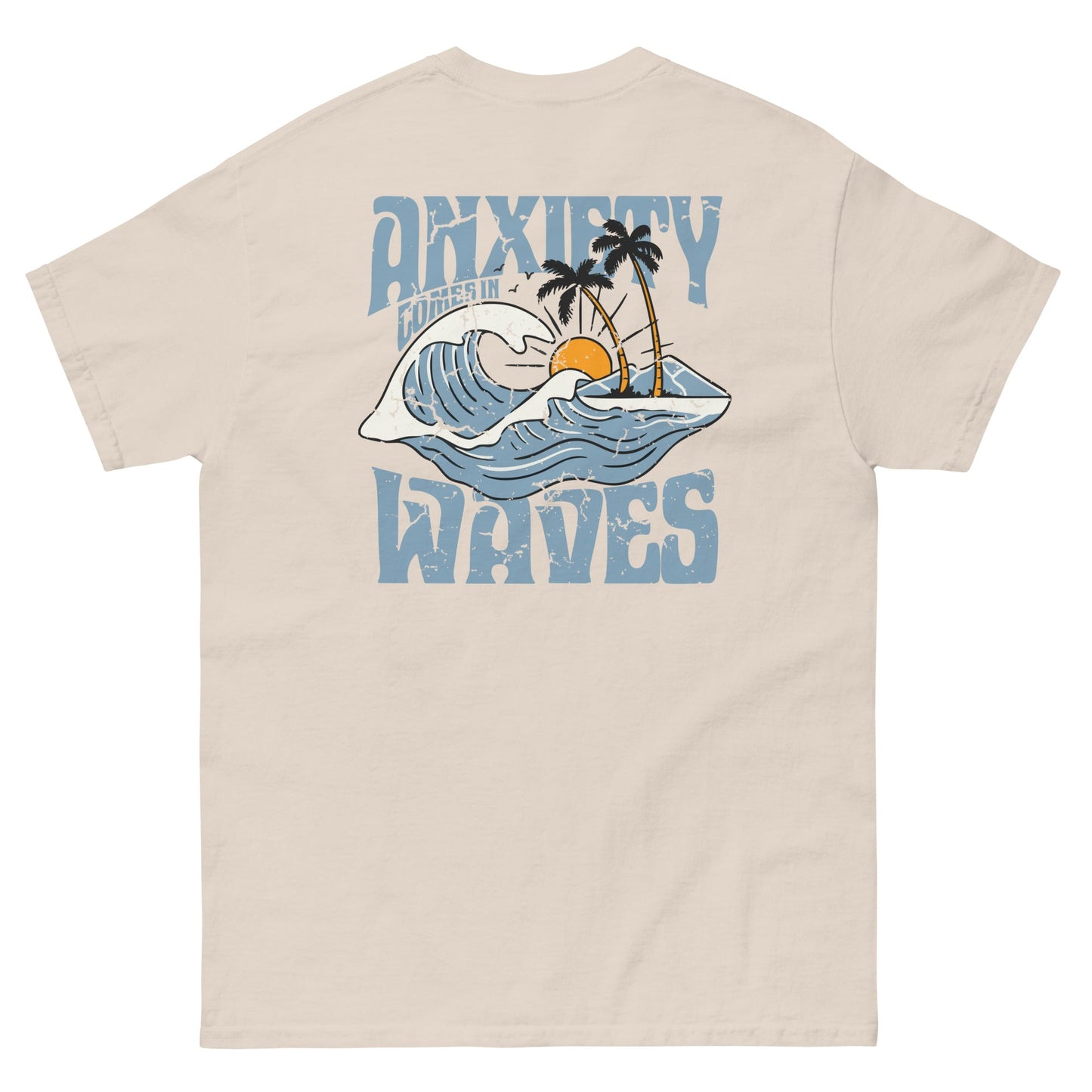 Anxiety Comes in Waves Tee - Little Jerk Society