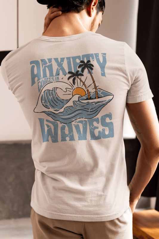 Anxiety Comes in Waves Tee - Little Jerk Society