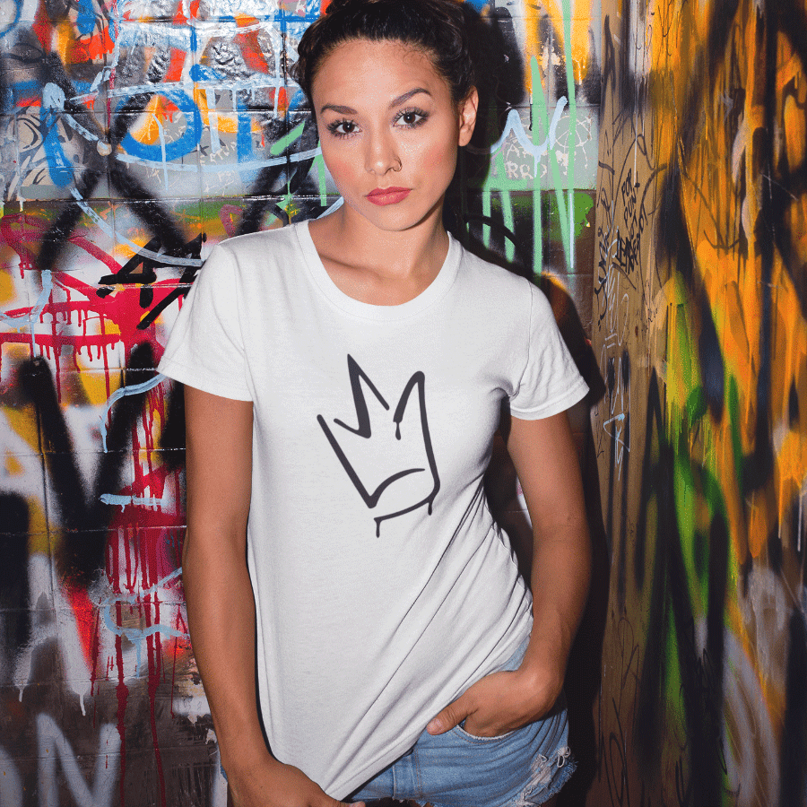 Labeled Royalty Unisex Tee - White - Little Jerk Society