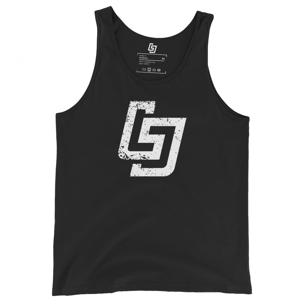 LJS Distressed Logo Tank Top - Little Jerk Society