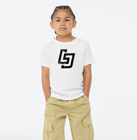 LJS Distressed Logo Youth Tee - Little Jerk Society