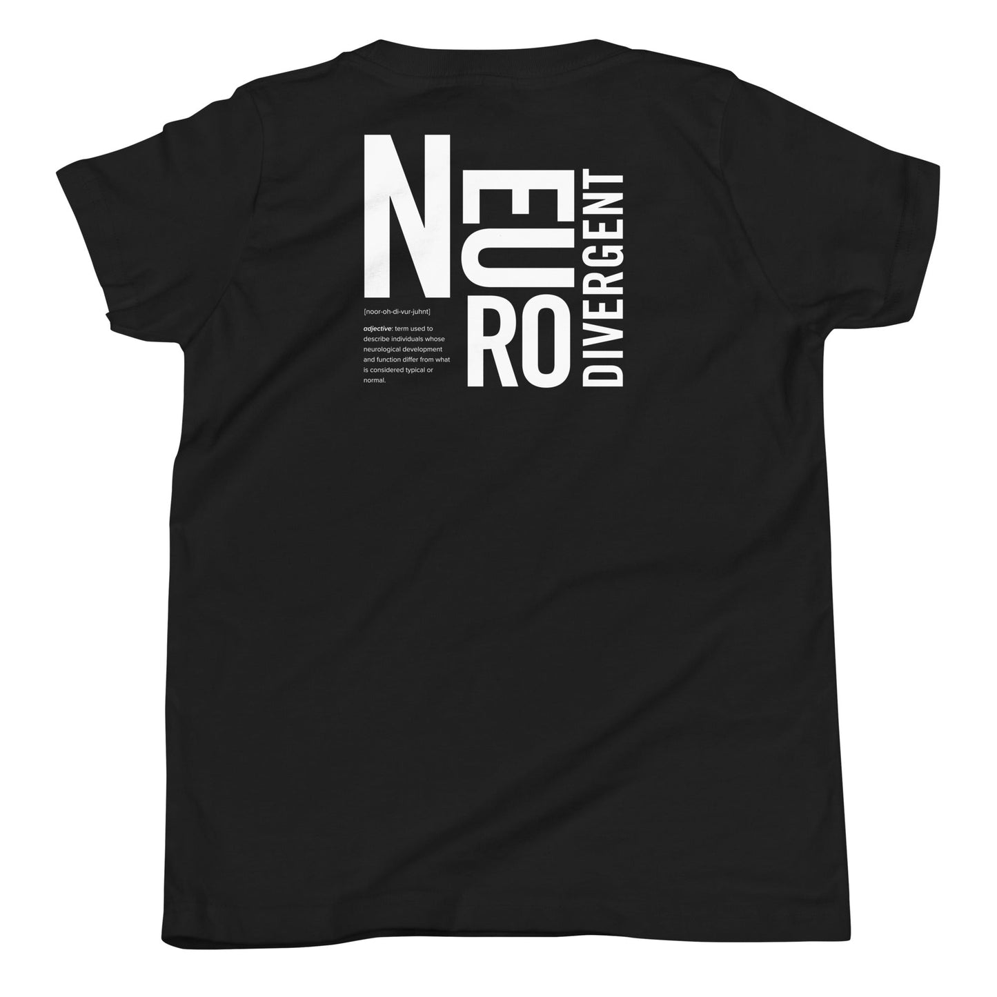 Neurodivergent Definition Youth T-Shirt - Little Jerk Society