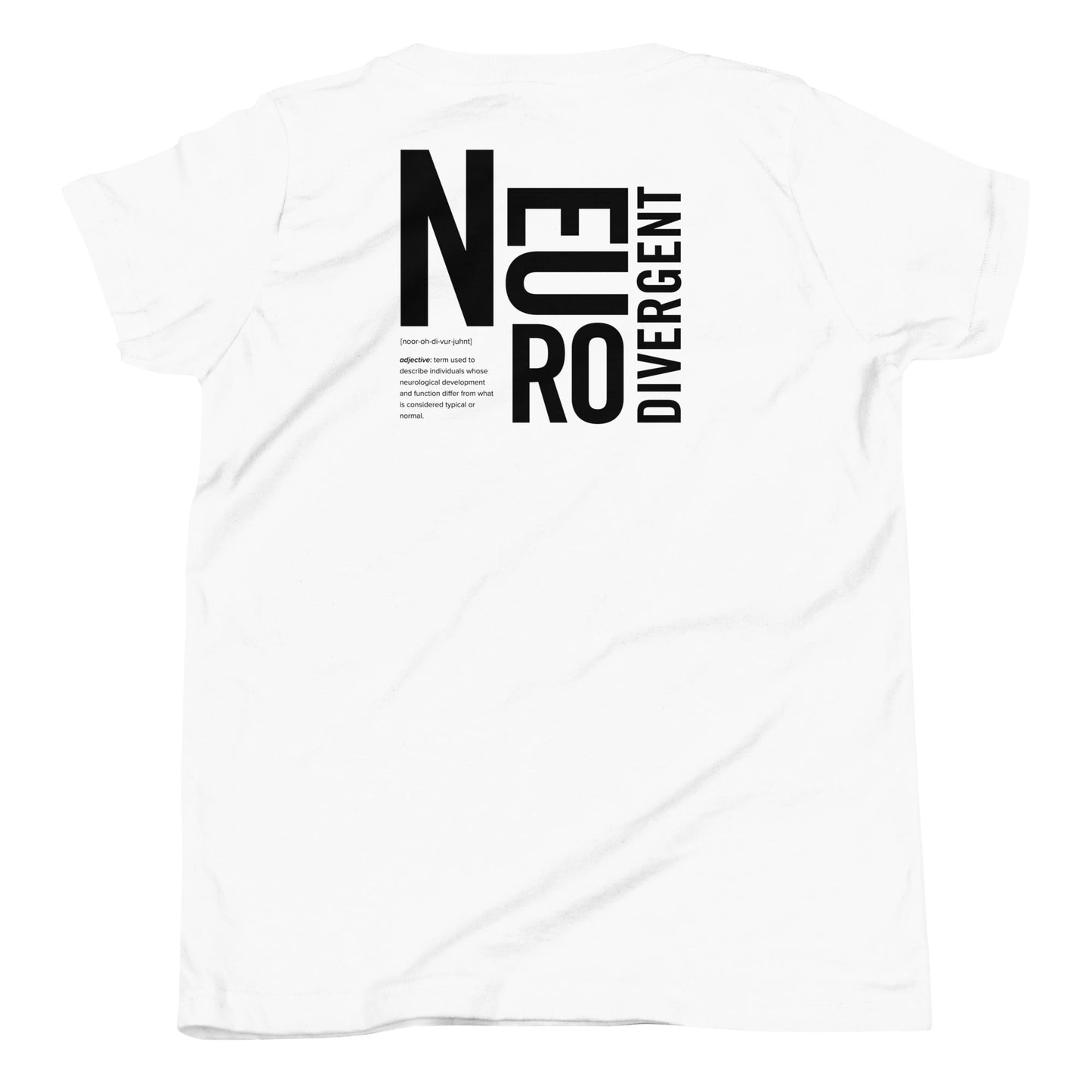 Neurodivergent Definition Youth T-Shirt - Little Jerk Society