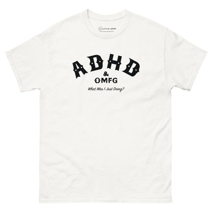 ADHD & OMFG - White - Little Jerk Society