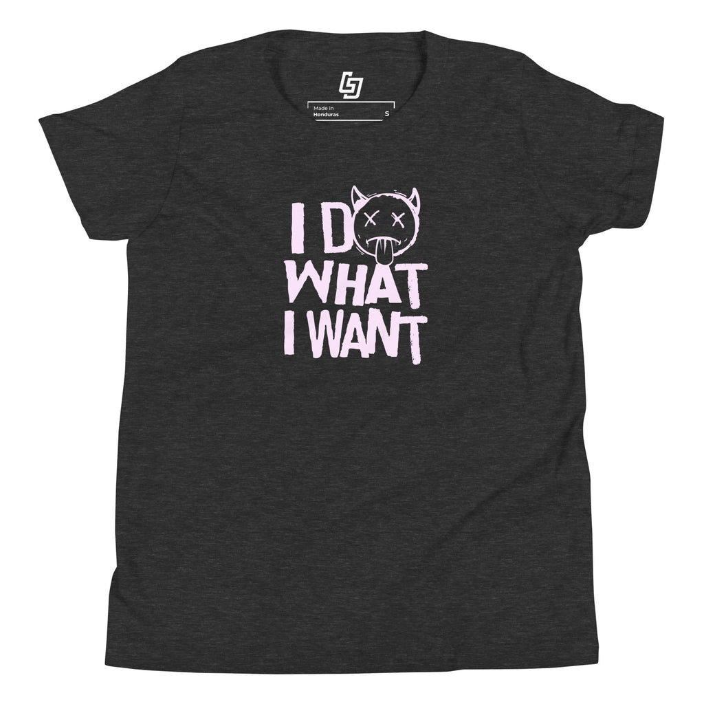 Do What I Want Youth Tee - Little Jerk Society