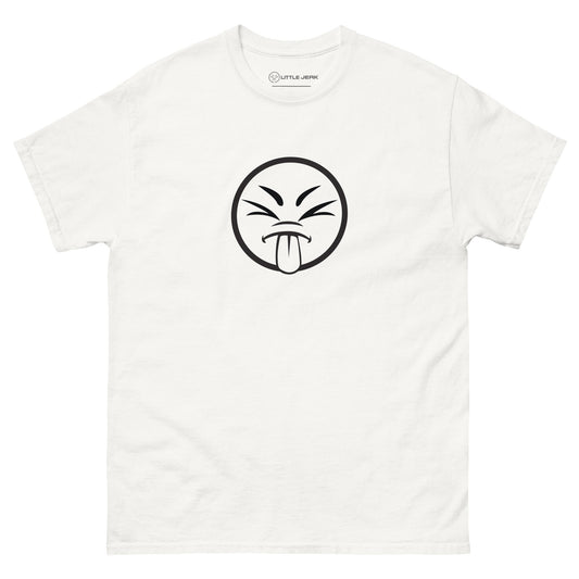 Little Jerk Emoji Tee - White - Little Jerk Society