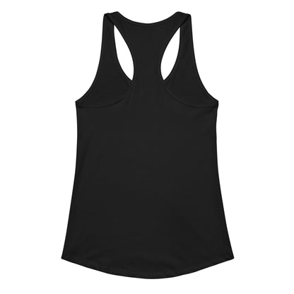 LJS Distressed Logo Racerback Tank - Little Jerk Society