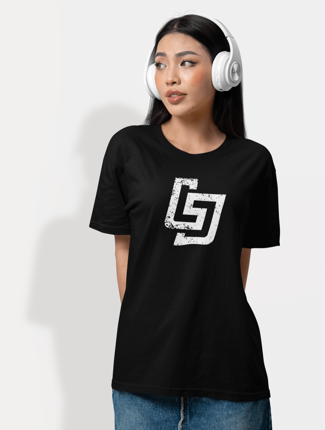 LJS Distressed Logo Unisex Tee - Little Jerk Society