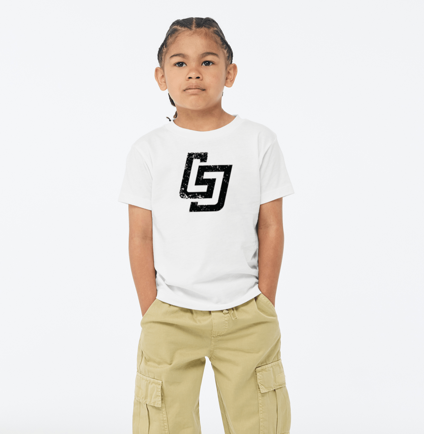 LJS Distressed Logo Youth Tee - Little Jerk Society
