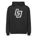 LJS Distressed Monogram Box Hoodie - Little Jerk Society
