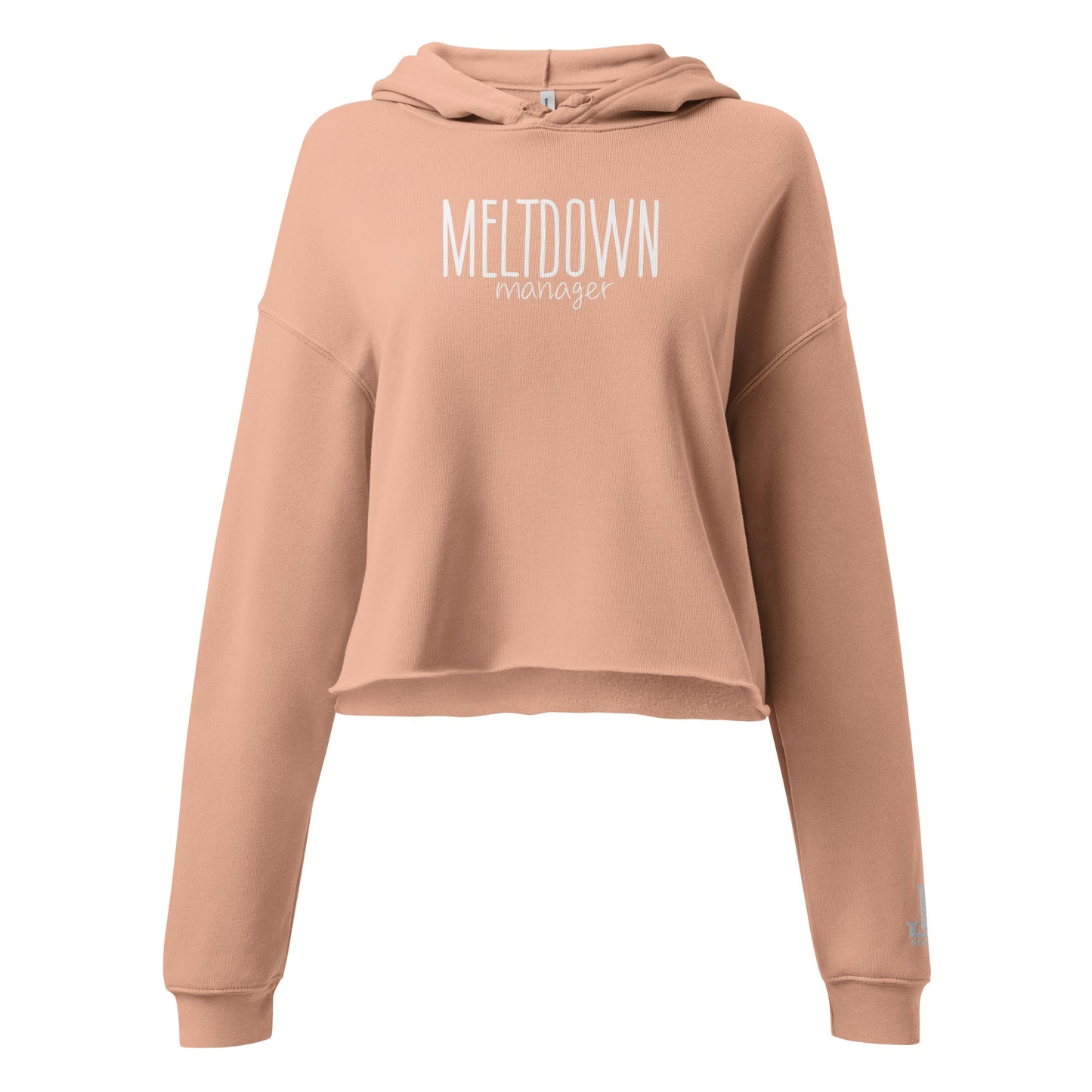 Meltdown Manager Crop Hoodie - Little Jerk Society