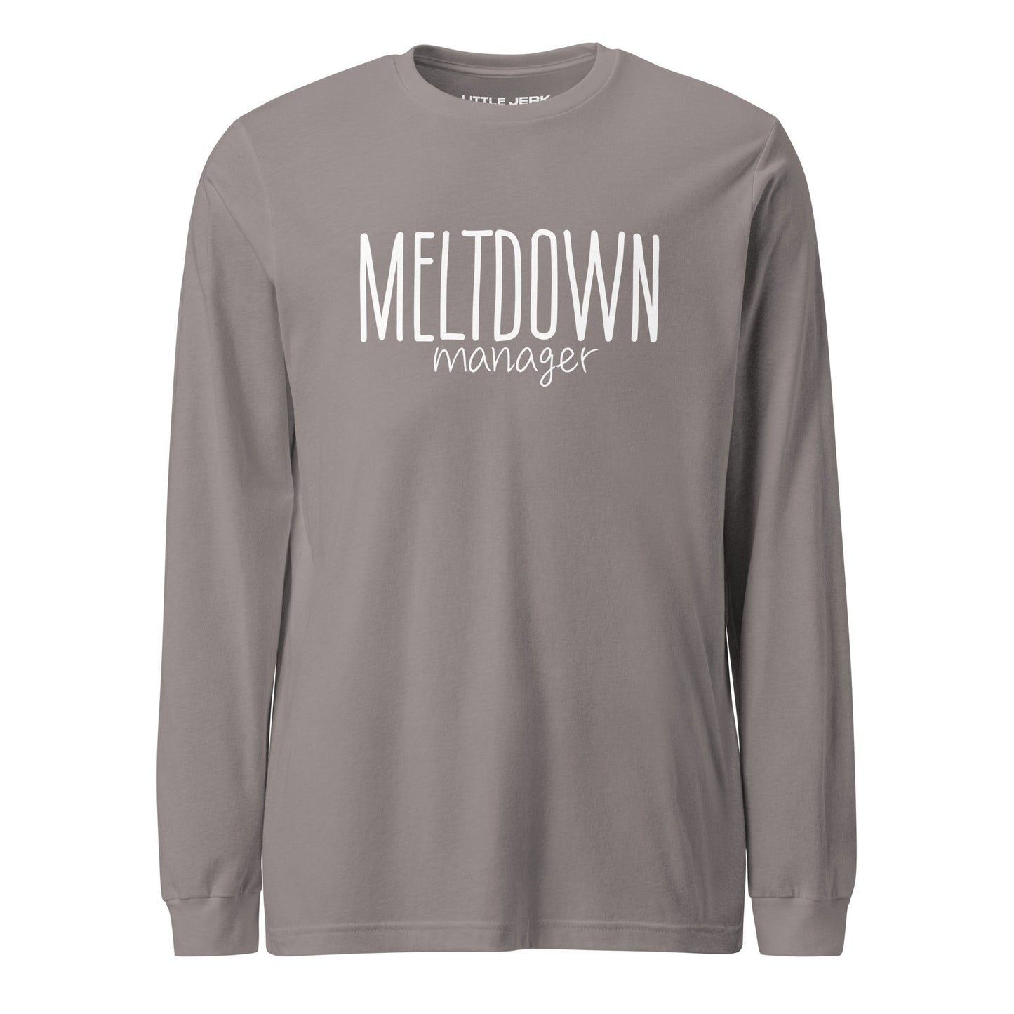 Meltdown Manager Long Sleeve Tee - Little Jerk Society