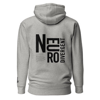 Neurodivergent Definition Unisex Hoodie - Grey - Little Jerk Society