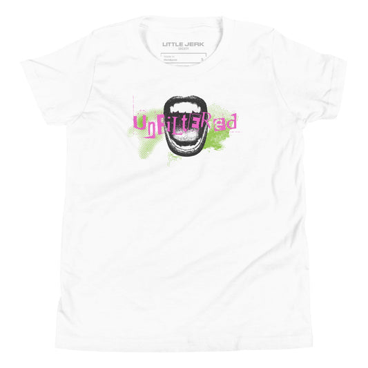 Unfiltered Youth T-Shirt - Little Jerk Society