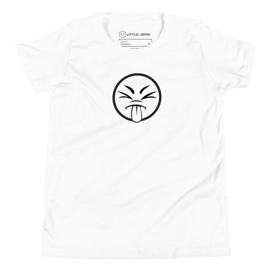 Youth - Emoji Tee - White - Little Jerk Society