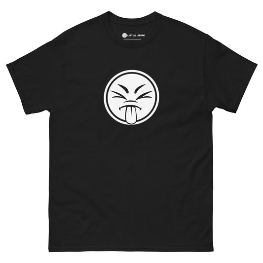 Little Jerk Emoji Tee - Black - Little Jerk Clothing